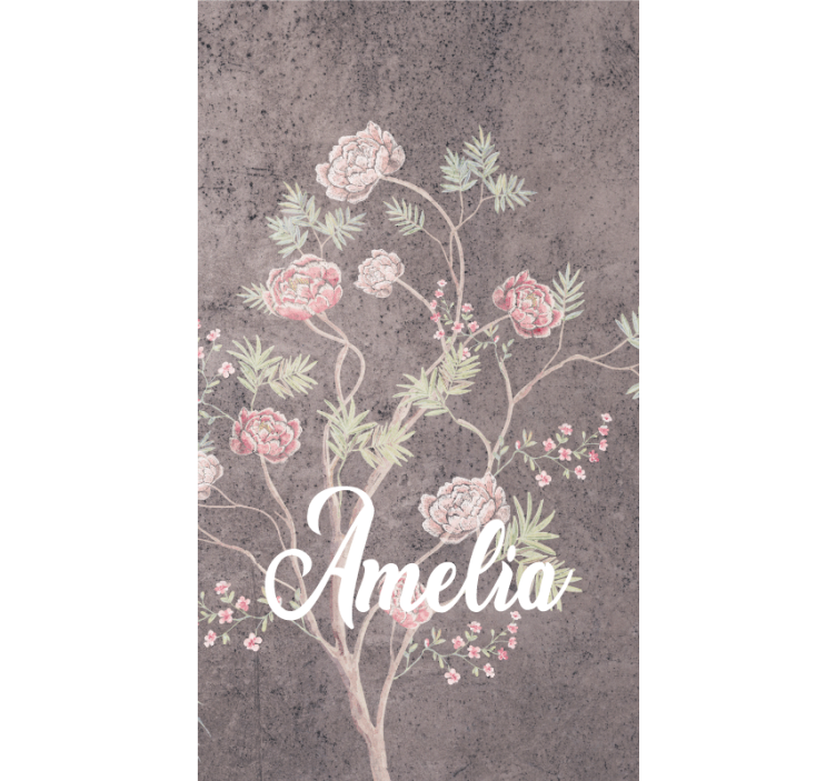 Vintage style rose tree Classic blind - TenStickers
