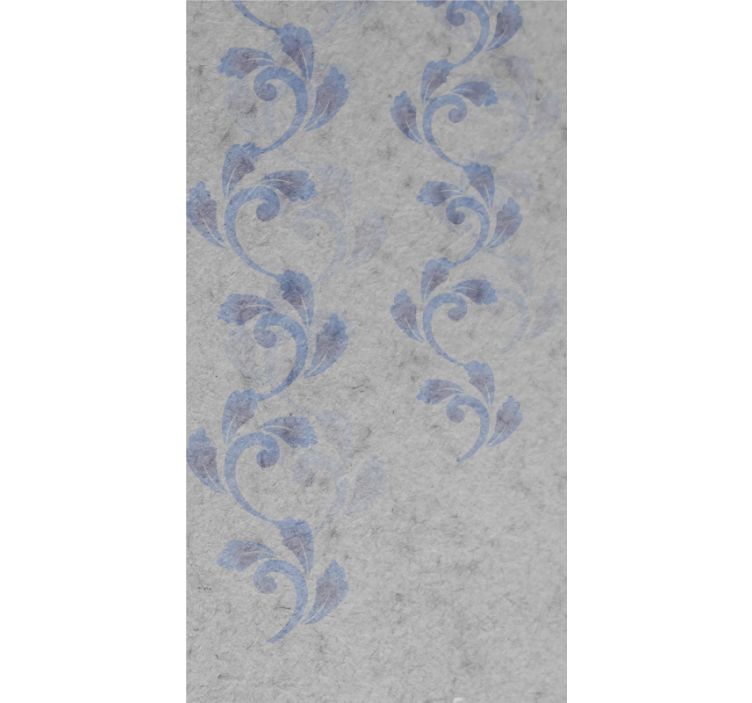 Botanical Ascending Theme flowers and plants roller blind - TenStickers