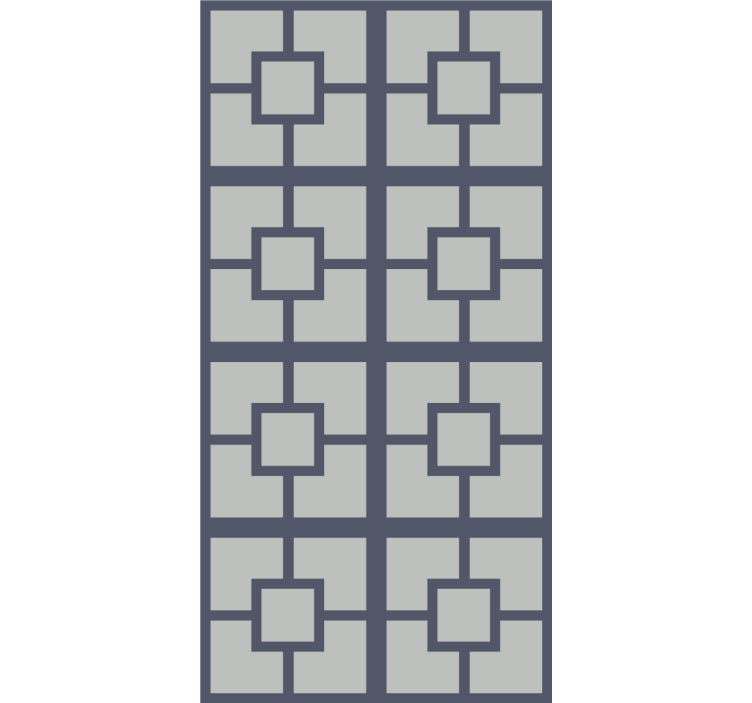 Hollywood-regency squares Elegant blind - TenStickers