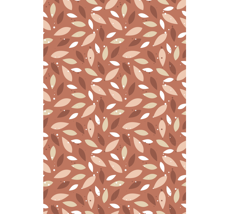 Terracotta leaves More flowers and plant blind - TenStickers