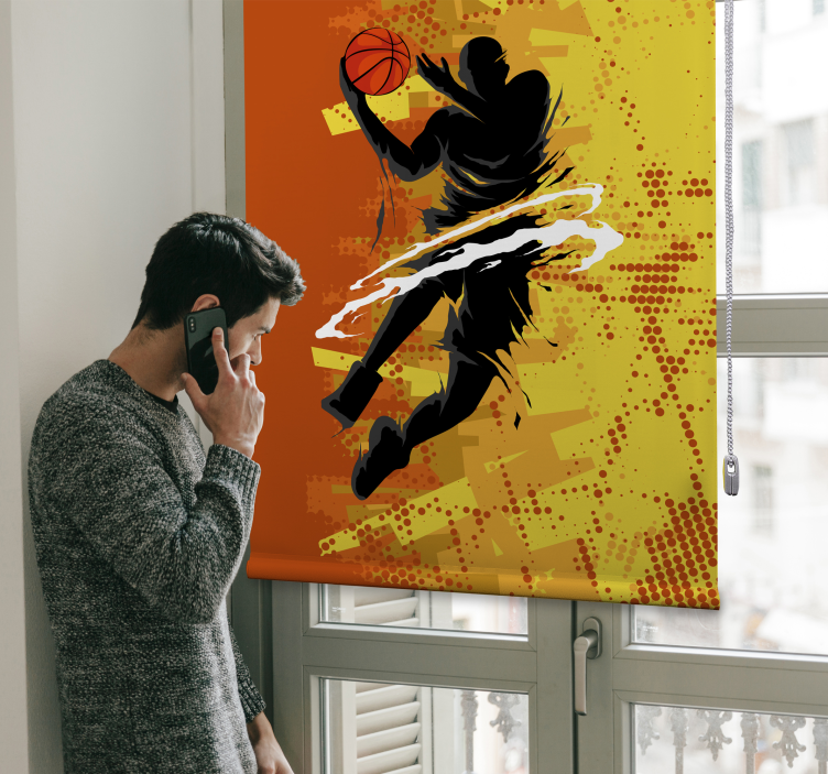 Basketball player more sports blind - TenStickers
