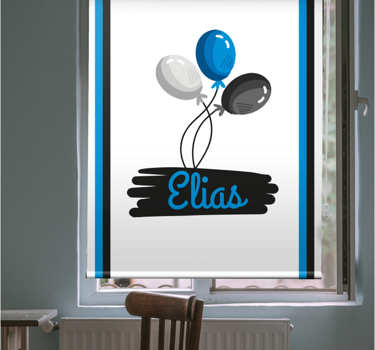 Custom Balloons Design customise roller blind - TenStickers