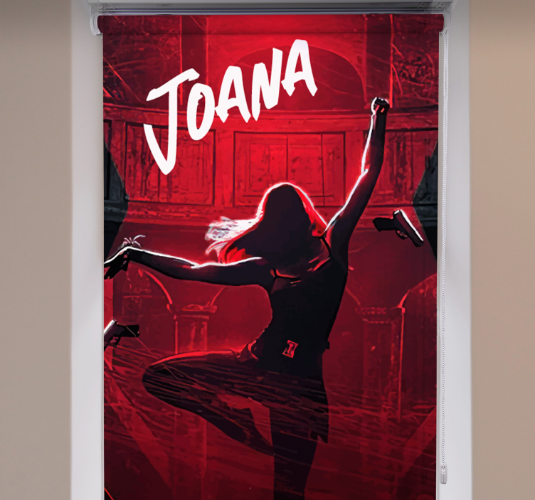 Dynamic Dance Pose customise roller blind - TenStickers