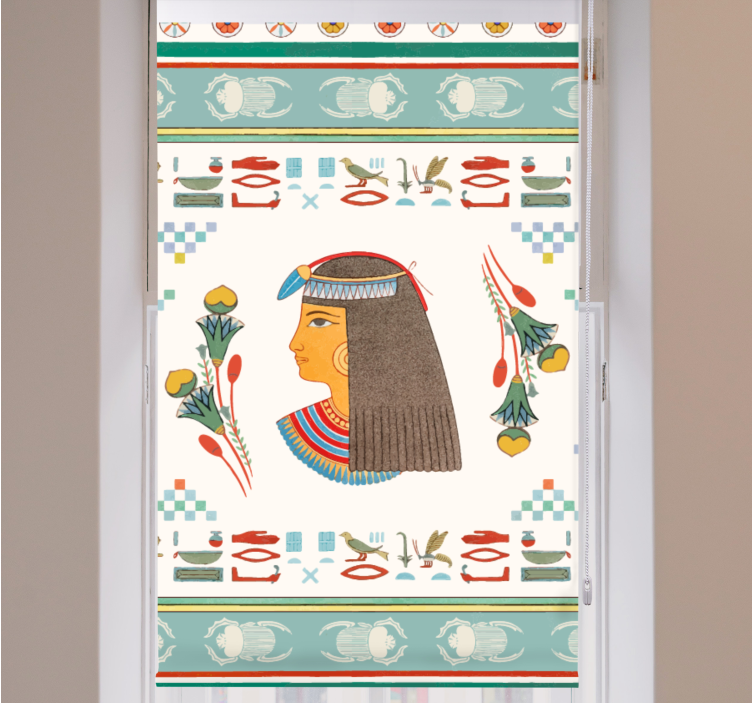 Egyptian Goddess Neith Original roller blind - TenStickers
