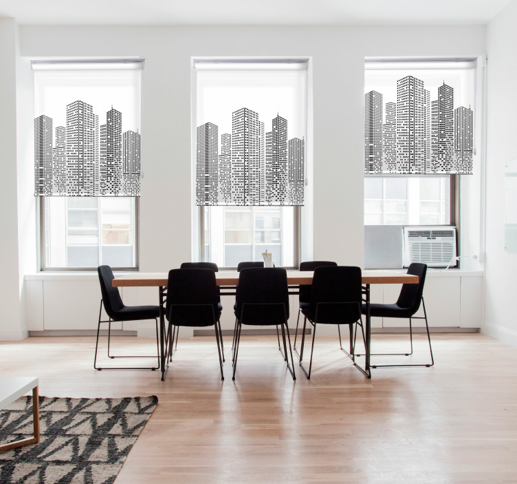 Skyline office  Original blind - TenStickers