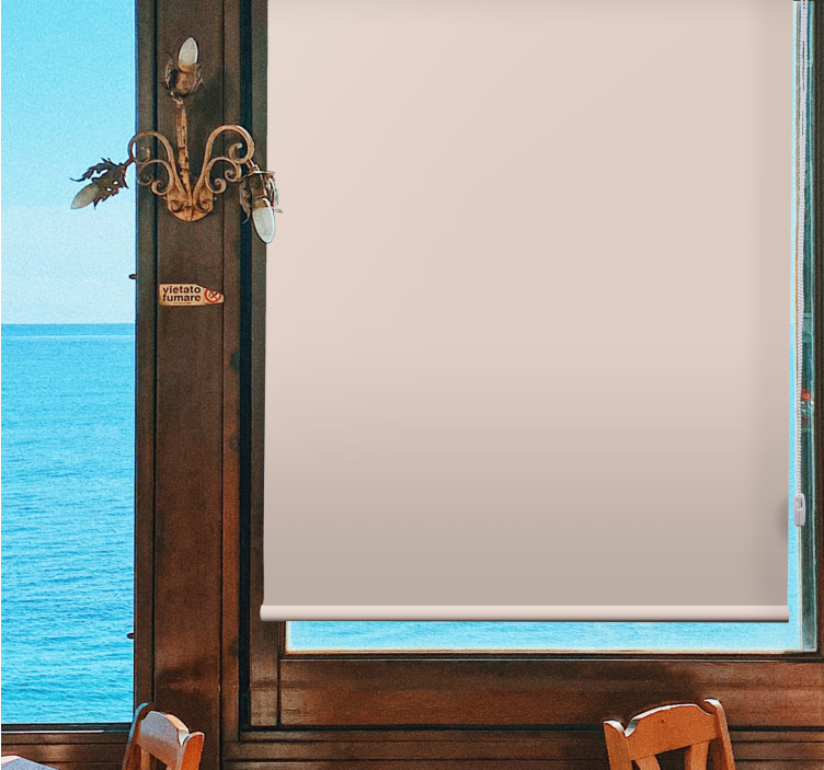 Soft Neutral Shade opaque roller blind - TenStickers