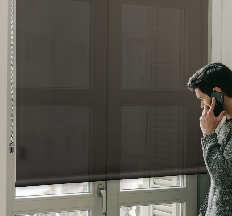 special color mixture Living room blind - TenStickers