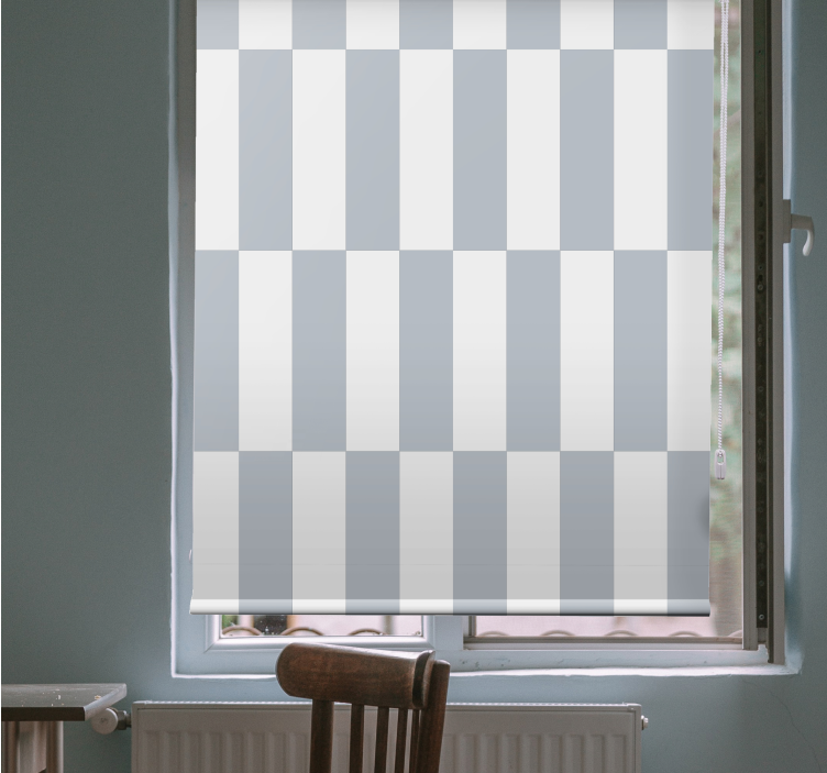 Texture and pattern roller blind geometric stripe design - TenStickers