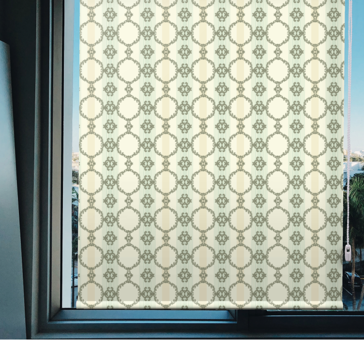 Texture and pattern roller blind intricate design - TenStickers