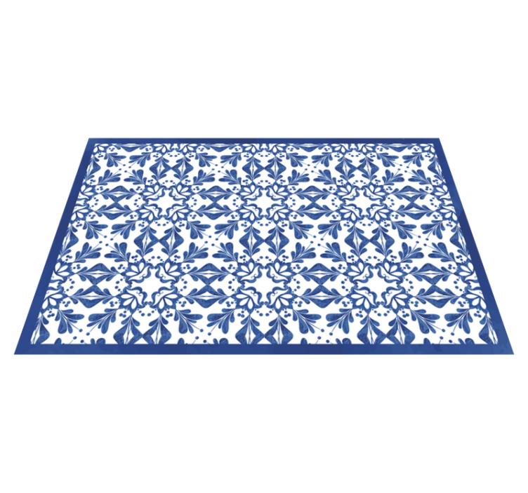 Classic blue hydraulics original placemats - TenStickers