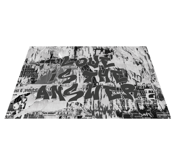 Placemat with quote believe in yourself - TenStickers
