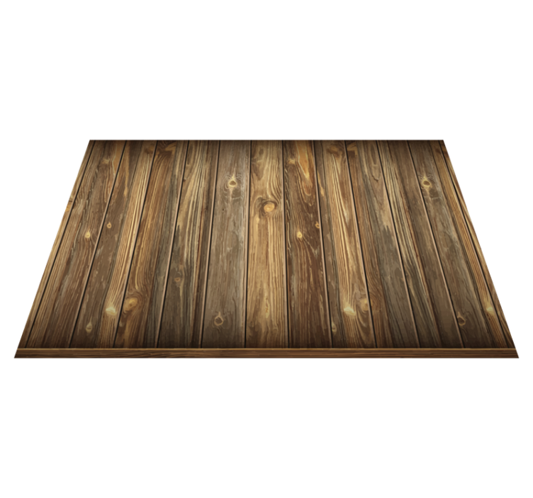 Imitation wood board textured placemats - TenStickers