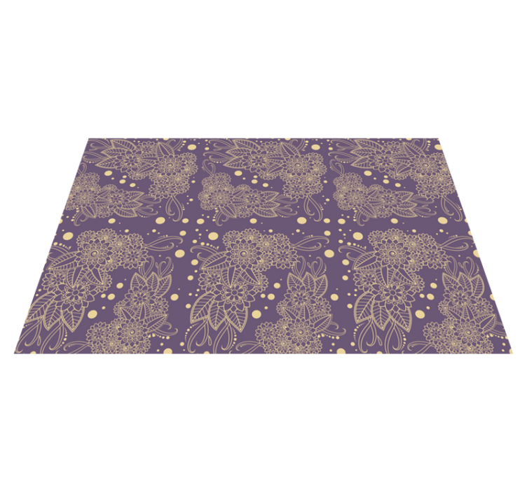 Botanical illustration placemat set - TenStickers