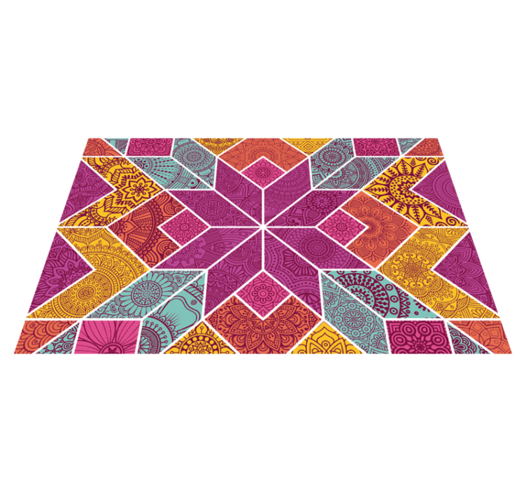 Paisley Mosaic paisley placemats - TenStickers