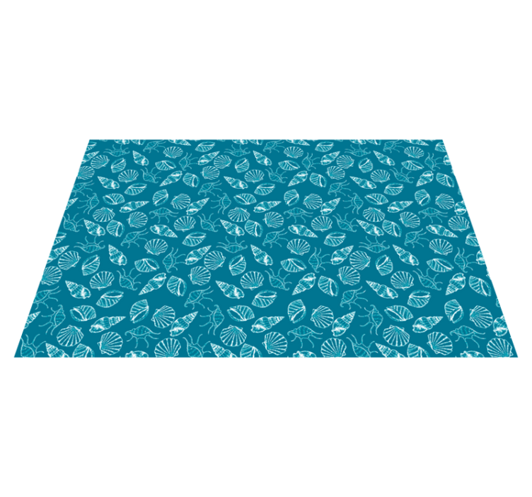 Leaf pattern surface placemats - TenStickers