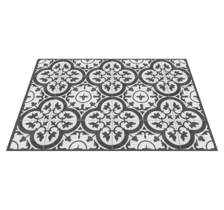Placemat intricate pattern surface design - TenStickers