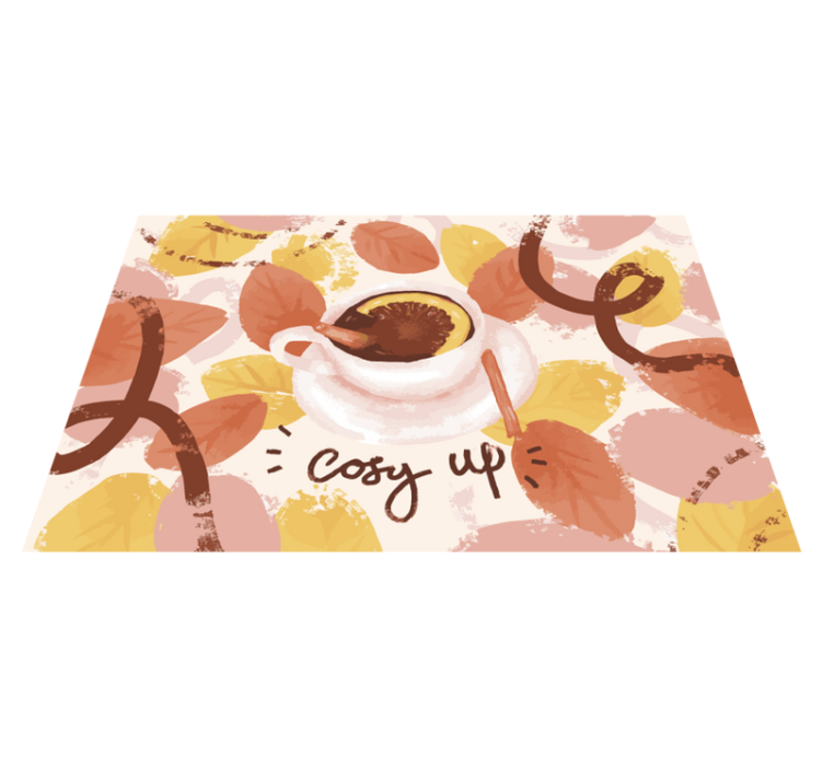 Original placemats cozy coffee mug - TenStickers