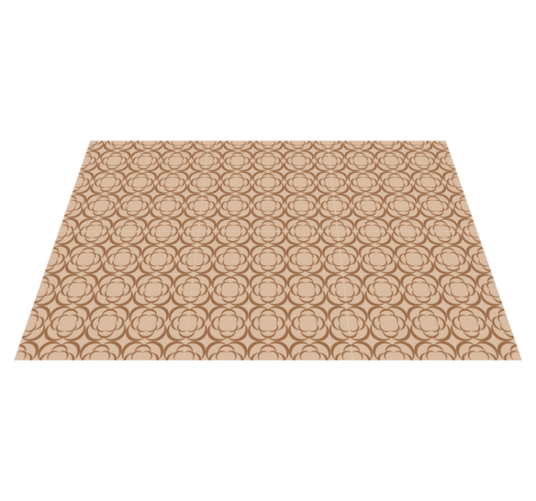 Elegant patterned surface placemats - TenStickers