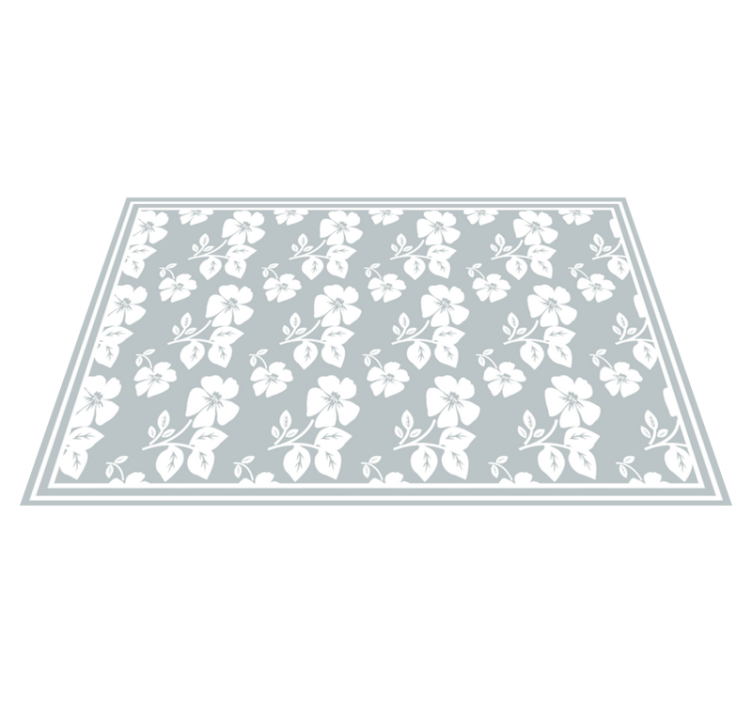 Floral patterned base placemats - TenStickers