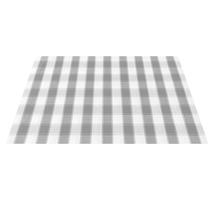 Placemat classic checkered pattern - TenStickers
