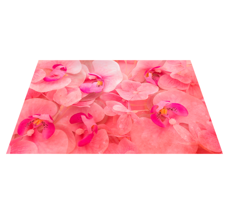 Placemat graceful bloom composition - TenStickers