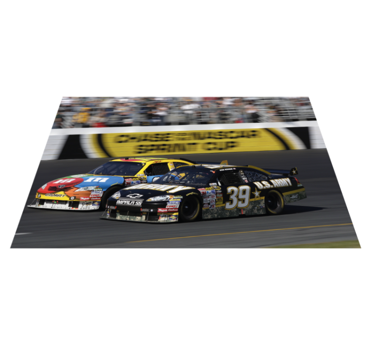 Nascar race cars placemats - TenStickers