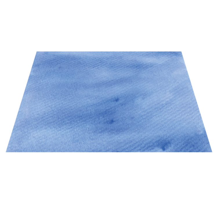 Placemat smooth blue surface - TenStickers