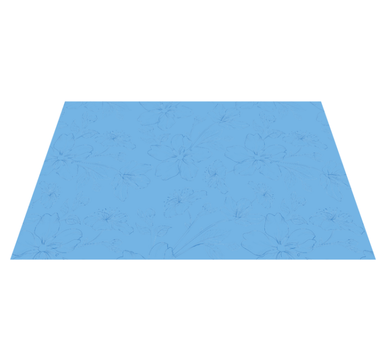 Botanical inspired surface placemats - TenStickers