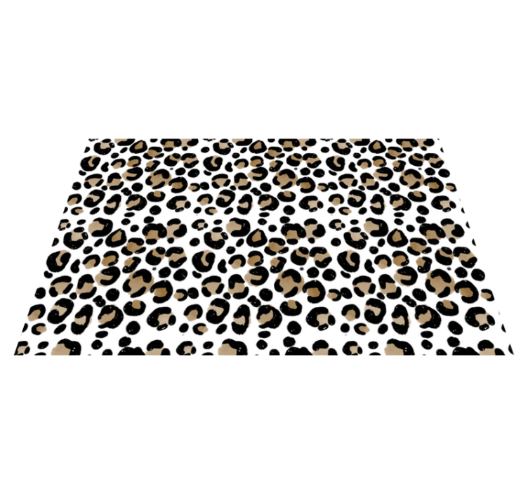 Leopard print pattern placemats - TenStickers