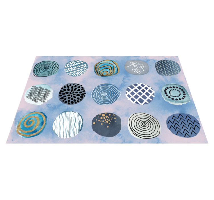 Placemat circular patterns design - TenStickers