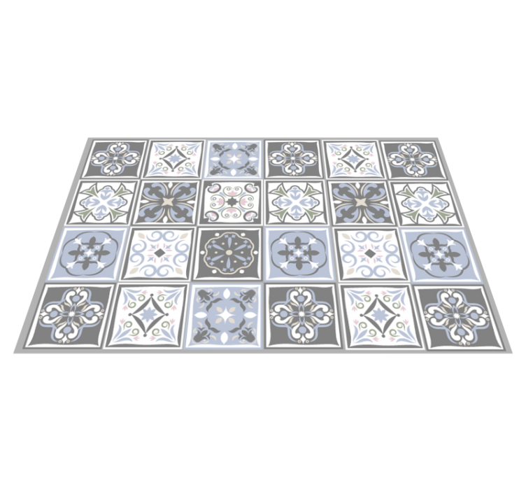 Placemat ornate tile patterns - TenStickers