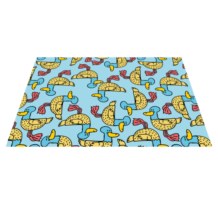 Original placemats quirky duck design - TenStickers