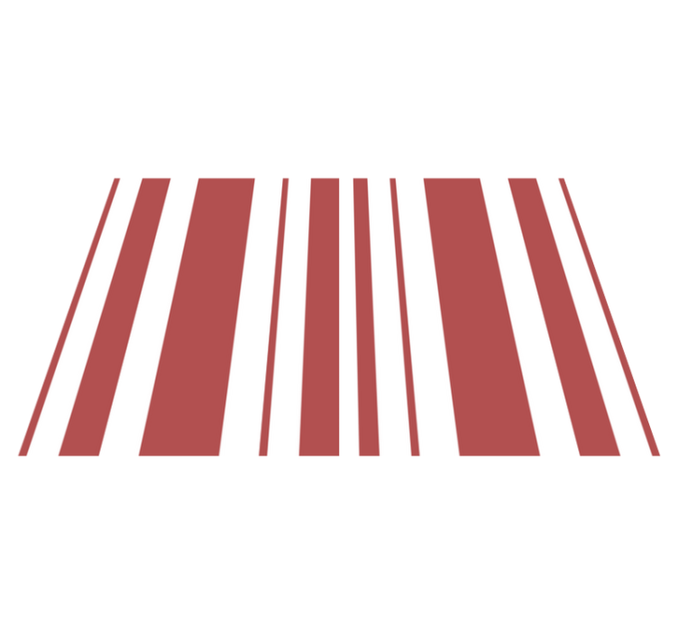 Striped color pattern placemats - TenStickers