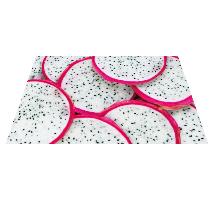 Dragon fruit slices Vinyl placemats - TenStickers