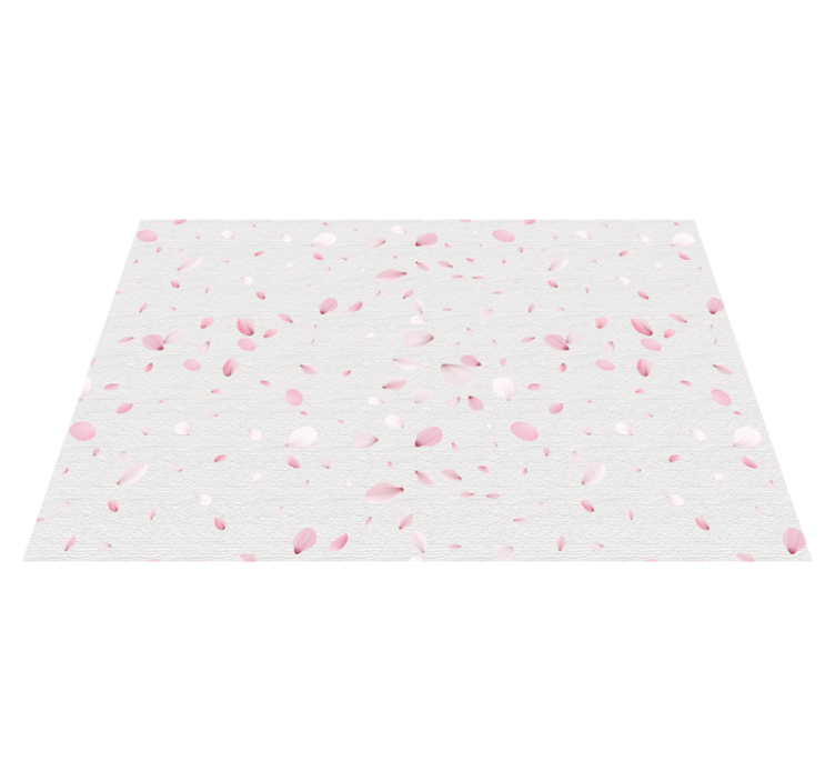 Petal pattern surface placemats - TenStickers
