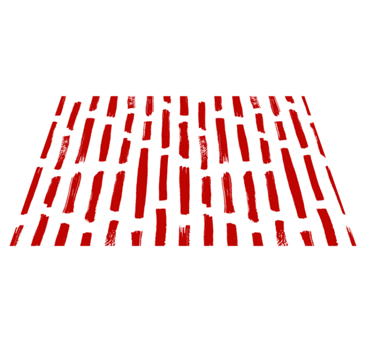 Textured brush stripes placemats - TenStickers