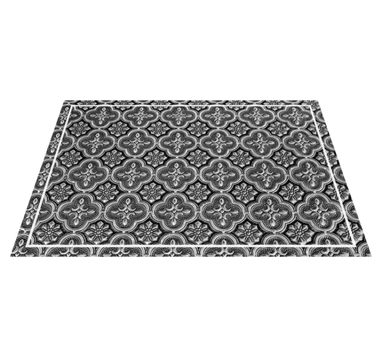 Placemat intricate patterned surface design - TenStickers