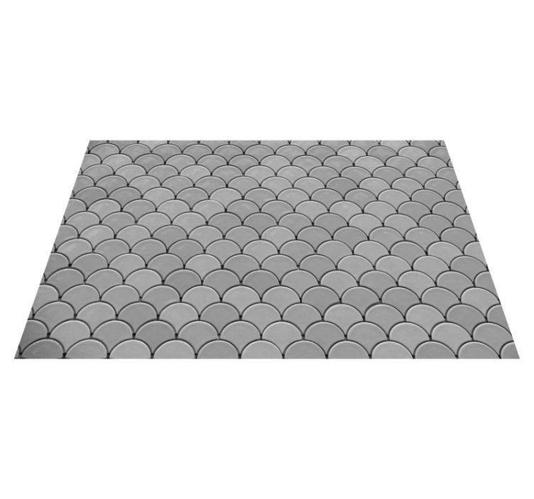 Gray scales. textured placemats - TenStickers