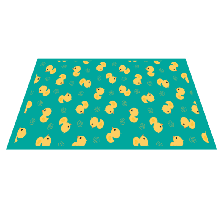 Children placemats cute duckling design - TenStickers