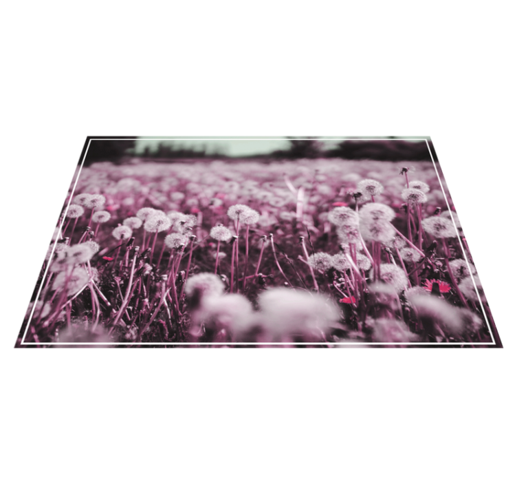 Grapes with dandelions placemats - TenStickers