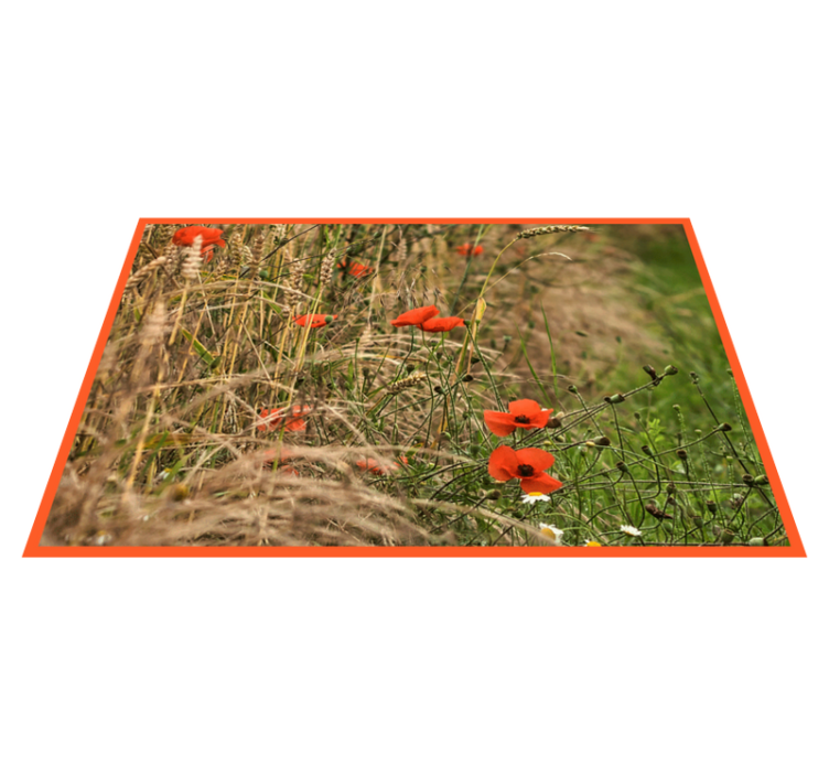 Children placemats funny food arrangement - TenStickers