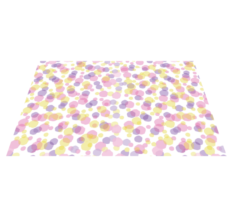 Placemat colorful abstract patterns - TenStickers