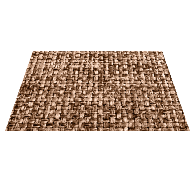 Natural fiber weave placemats - TenStickers