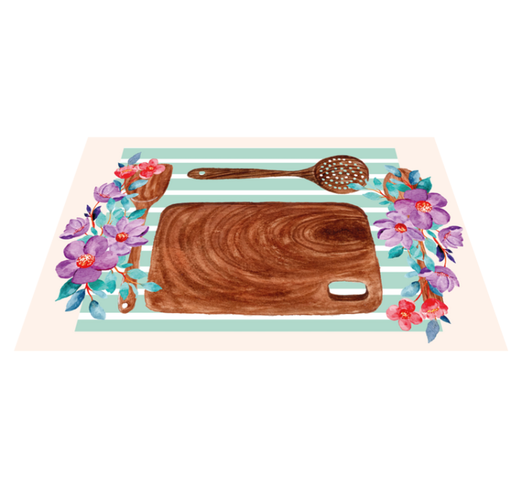 Original placemats for a stylish dining experience - TenStickers
