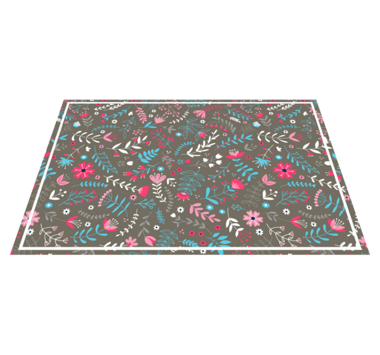 Botanical textured finish placemats - TenStickers