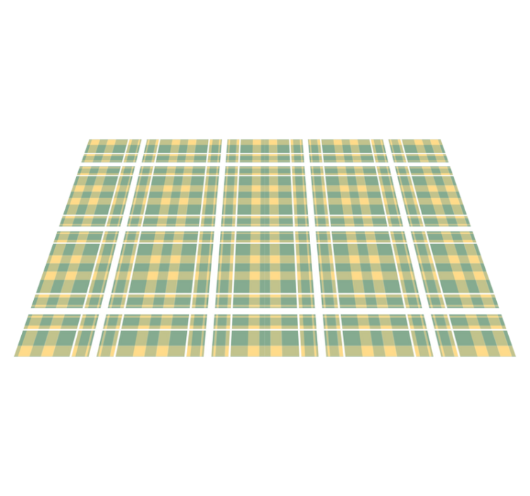 Checkered pattern placemats - TenStickers