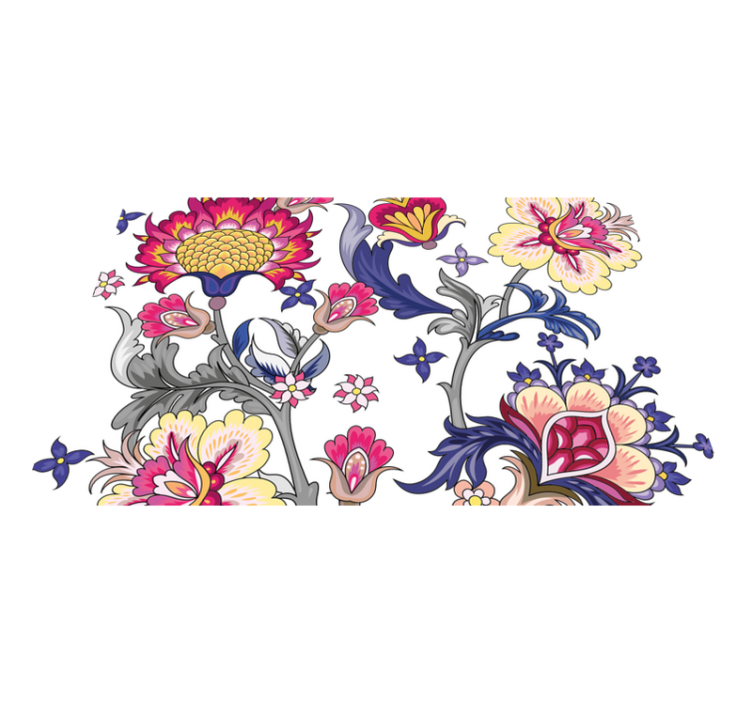 Original placemats with floral pattern design - TenStickers
