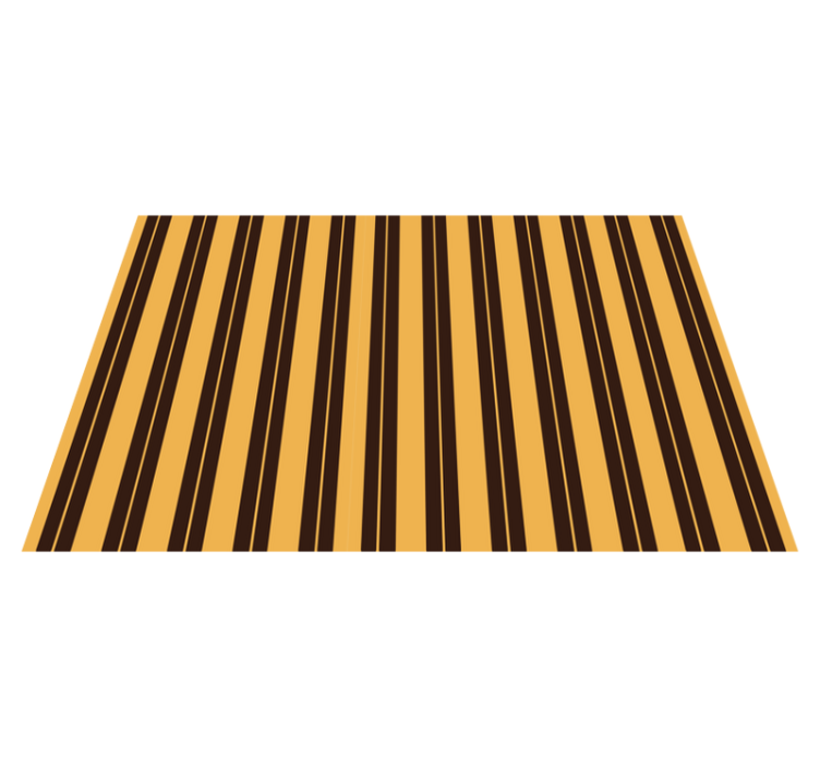 Modern placemats striped table cover - TenStickers