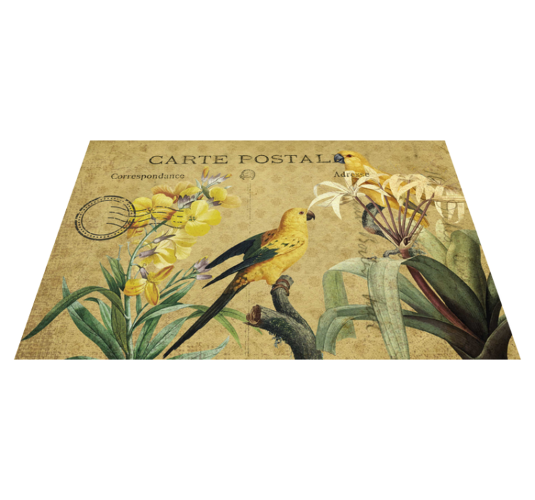 "Cottagecore" Vinyl placemats - TenStickers