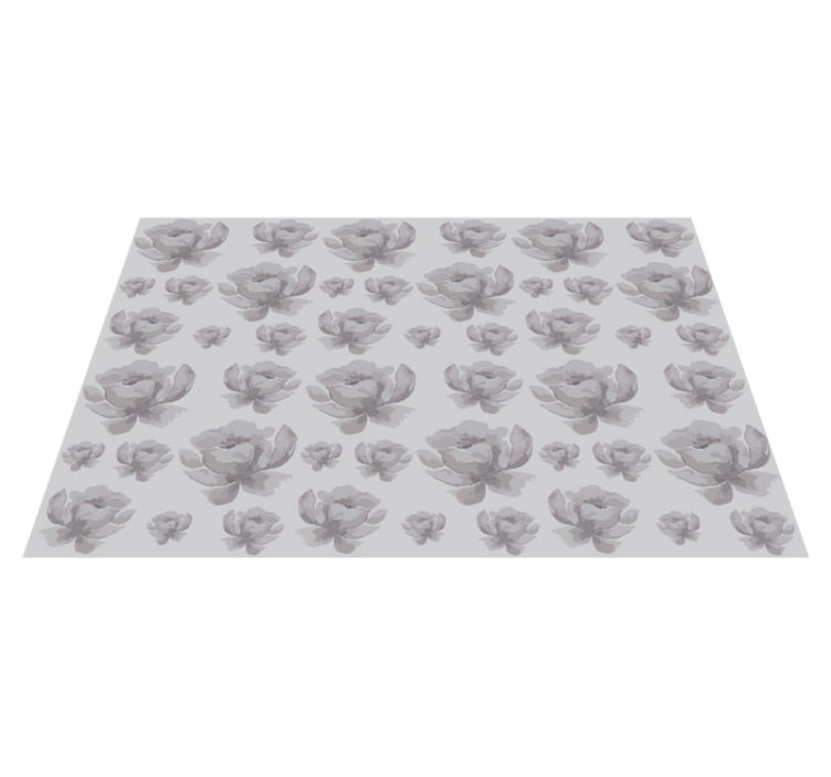 Flower pattern surface placemats - TenStickers